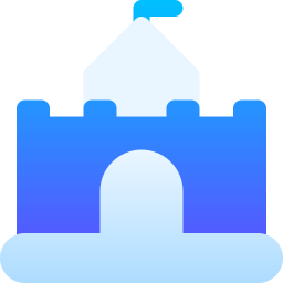 Bouncy castle icon