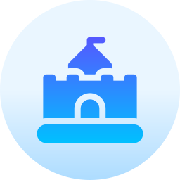 Bouncy castle icon