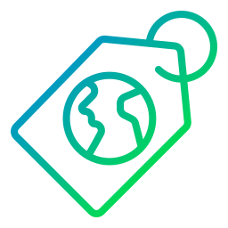 Eco tag icon