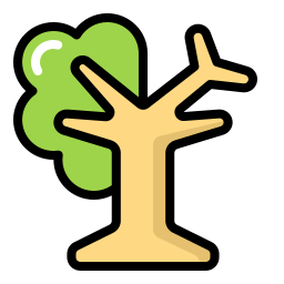 deforestazione icona