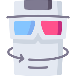 3d glasses icon