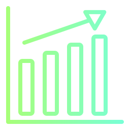 chart up icon