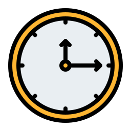 Wall clock icon