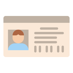 Удостоверение личности иконка