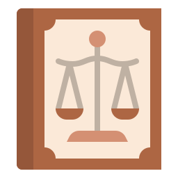 Law book icon