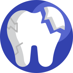 diente quebrado icono