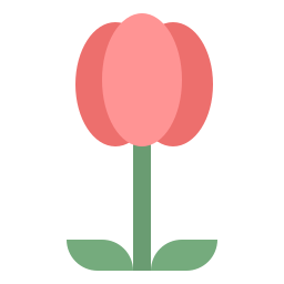 tulipán icono