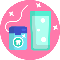 Dental floss icon