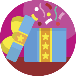 Gift box icon