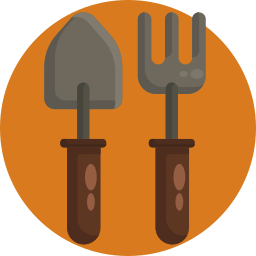 outils de jardinage Icône