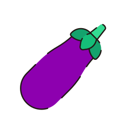 aubergine icoon