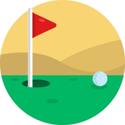 balle de golf Icône