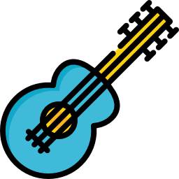 guitarra icono