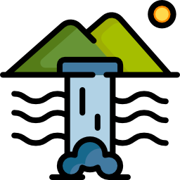 Water energy icon