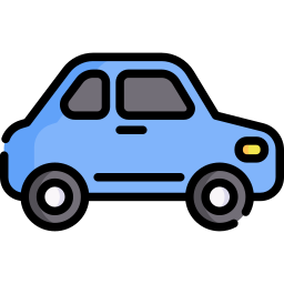 auto compacto icono