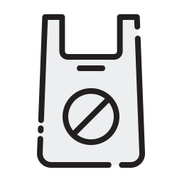 비닐 봉지 없음 icon