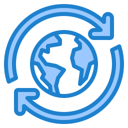 Earth cycles icon