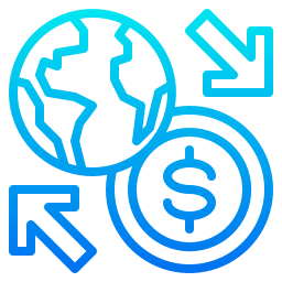 Échange de devises Icône