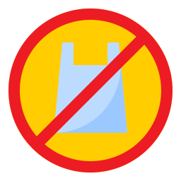 비닐 봉지 없음 icon