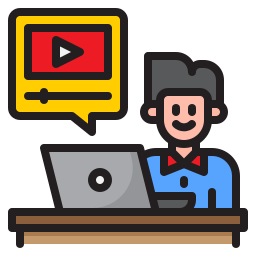 Online learning icon