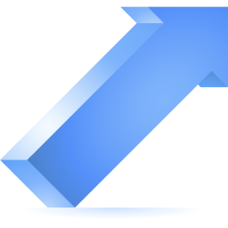 Up right arrow icon