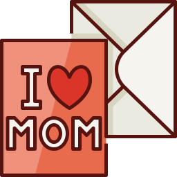 Greeting card icon