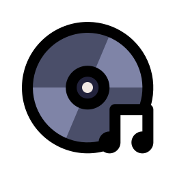 Music disk icon