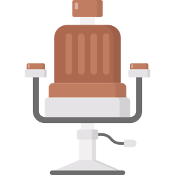 chaise de barbier Icône