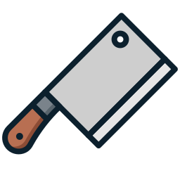 Butcher knife icon