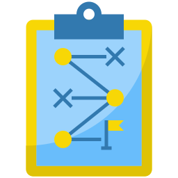 plan d'affaires Icône