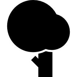 forma de árbol icono