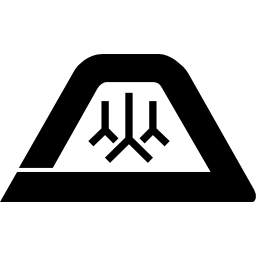 símbolo de la bandera de yamanashi japón icono