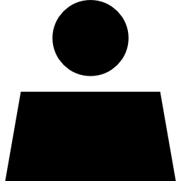 variante de forma de usuario icono