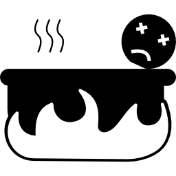Cooked person nasty image icon