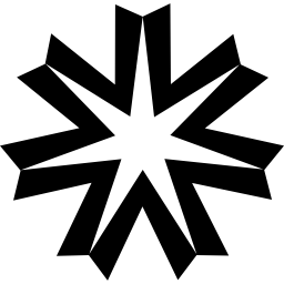 símbolo de la bandera de hokkaido, japón icono