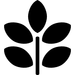 hojas de plantas icono