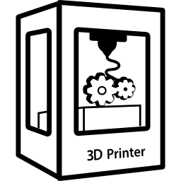 configurações da ferramenta da impressora 3d Ícone