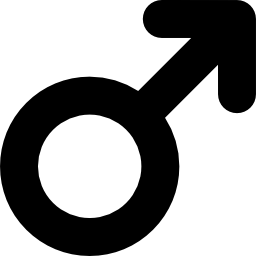 símbolo masculino Ícone