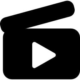 Movie interface symbol icon