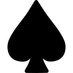 Spade symbol icon