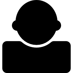 silhouette masculine Icône