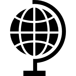 Earth globe tool icon
