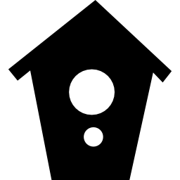 Birds house icon