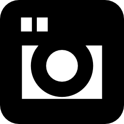 사각형 모양의 레트로 사진 카메라 기호 icon
