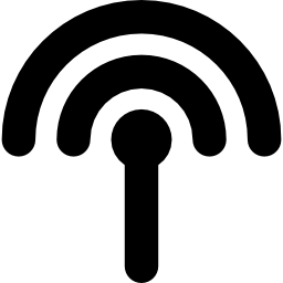 símbolo de interfaz wifi icono