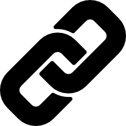 symbole d'interface de lien Icône