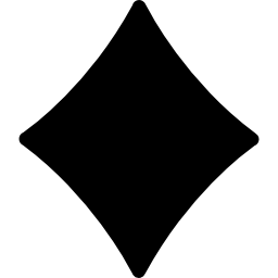 símbolo de diamante icono