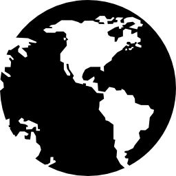 Earth with Americas icon
