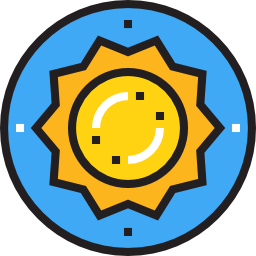 Sun icon