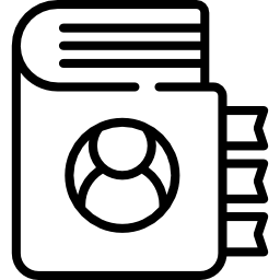 연락처 책 icon